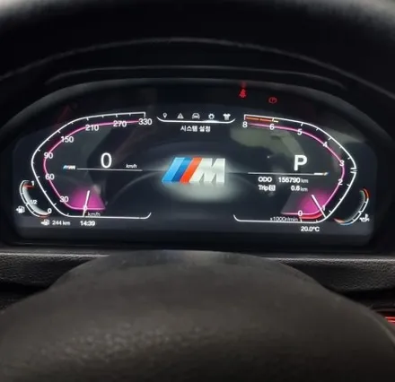 부산 대구 구미 창원 BMW F30 320d 신형계기판 디지털공조기 크리스탈기어봉 안드로이드올인원 시공 미스터커스텀 / 전남 여수