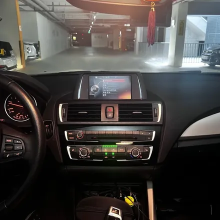 부산 BMW F20 118d m핸들 12.3인치 카플레이 & 안드로이드오토 2종패키지 시공 미스터커스텀 / 부산 해운대