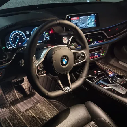 부산 BMW G12 730ld 단일이벤트 M핸들 (D컷) 시공 / 전남 여수