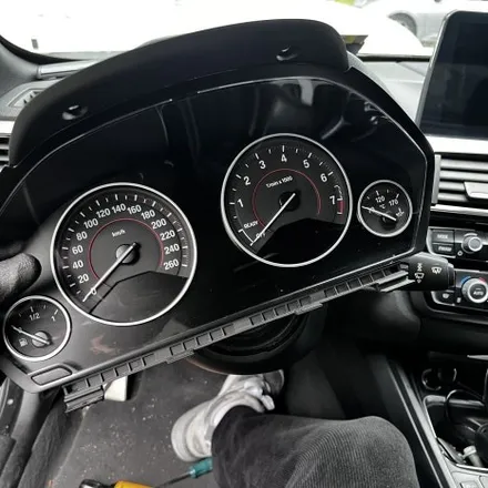 김해 부산 창원 BMW f32 428i 신형계기판 디지털공조기 m핸들 크리스탈기어봉 시공 미스터커스텀 / 부산 해운대