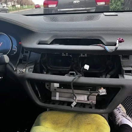 창원 부산 김해 BMW G11 730ld 신형 CS핸들 15인치 안드로이드올인원 시공 미스터커스텀 / 부산 해운대