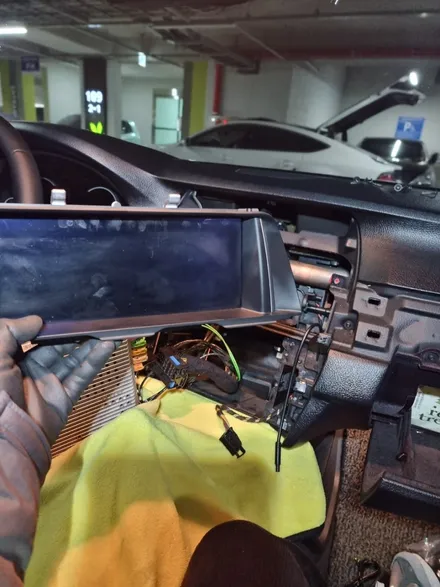 여수 순천 광양 BMW F10 520d M핸들 15인치 안드로이드올인원 ( 2종 패키지 ) 미스터커스텀 / 전남 여수