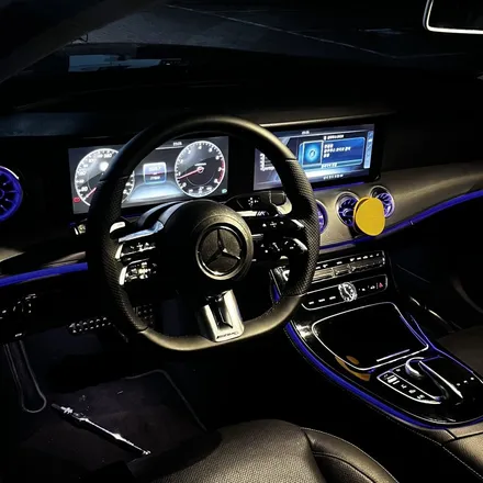 대구 부산 김해 벤츠 w213 E300 잠자리핸들 시공 미스터커스텀 / 부산 해운대