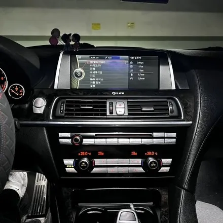 창원 부산 대구 BMW F06 640i 디컷m핸들 12.3인치 안드로이드올인원 시공 미스터커스텀 / 부산 해운대