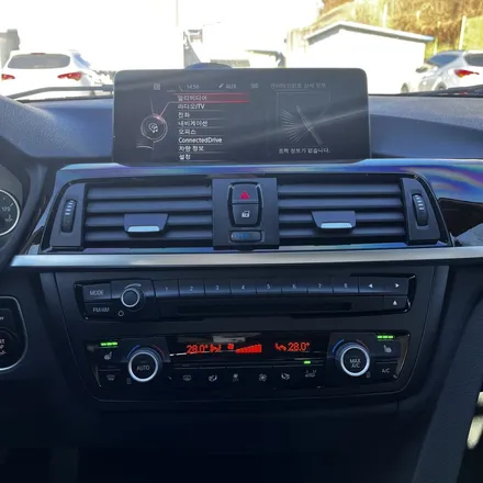 대구 부산 김해 BMW F30 320i 신형계기판 M핸들 15인치 안드로이드올인원 시공 미스터커스텀 / 부산 해운대