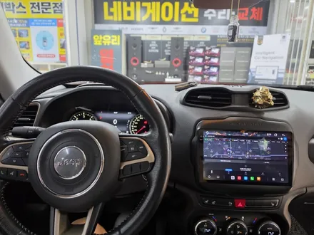 울산 안드로이드 올인원  설치 ● 안드로이드 네비 설치 잘 하는 곳 [ 지프 레니게이드 ] / 울산 중구