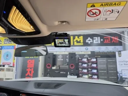 울산 BMW X7  블랙박스 수리 고장  ●  [ 아이나비 QXD 블랙박스 교체 설치 장착 ] / 울산 중구
