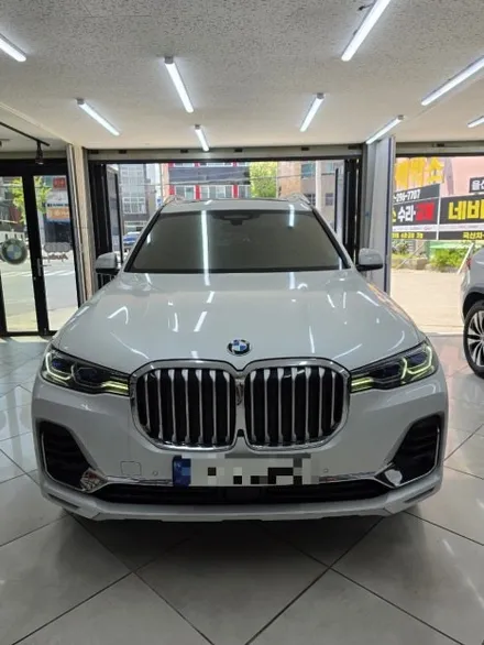 울산 BMW X7  블랙박스 수리 고장  ●  [ 아이나비 QXD 블랙박스 교체 설치 장착 ] / 울산 중구