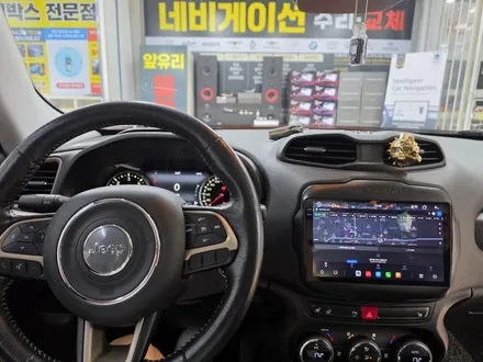 울산 안드로이드 올인원  설치 ● 안드로이드 네비 설치 잘 하는 곳 [ 지프 레니게이드 ] / 울산 중구