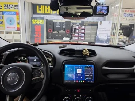 울산 안드로이드 올인원  설치 ● 안드로이드 네비 설치 잘 하는 곳 [ 지프 레니게이드 ] / 울산 중구