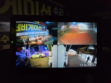 울산 캠핑카 4채널 블랙박스 설치 전문점 + 수리 AS  [ 포터 탑차 ] / 울산 중구