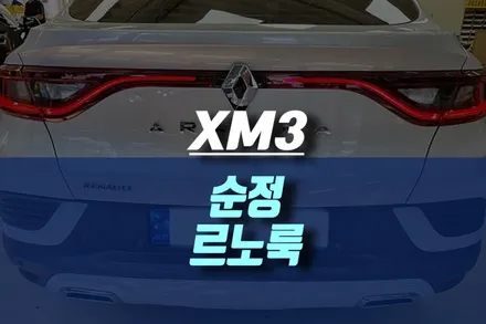 인천 XM3 아르카나 순정 르노룩 세트 장착 / 자동차 엠블럼 교체 작업 / 인천, 미추홀
