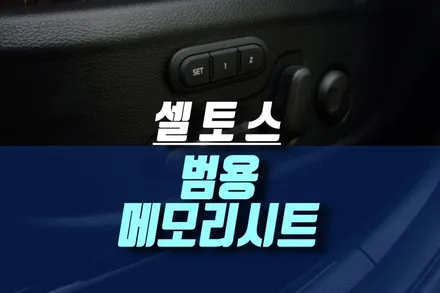 기아 셀토스 운전석 메모리시트 이지억세스 시스템 공용 모비스 순정 부품으로 튜닝 / 인천, 미추홀