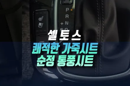 인천 기아 셀토스 자동차 여름 필수 옵션 통풍시트 모비스 순정 부품 작업기 / 인천, 미추홀 주안동