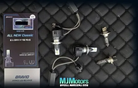 QM6 할로겐 차량의 전조등 후방 턴시그널 후진등 브라비오 인증 LED 교체 인천 / 인천, 미추홀 주안동