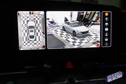 인천 아반떼CN7 자동차 어라운드뷰 360 플러스 3D 탑 스카이뷰 튜닝 / 인천, 미추홀