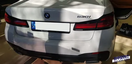 BMW 530i 보조석 워크인스위치 시공 / 인천, 미추홀