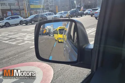 g 그랜드 스타렉스 측후방 레이더 센서 시스템으로 후측방 사각지대 차량 감지 및 경보받기 / 인천, 미추홀