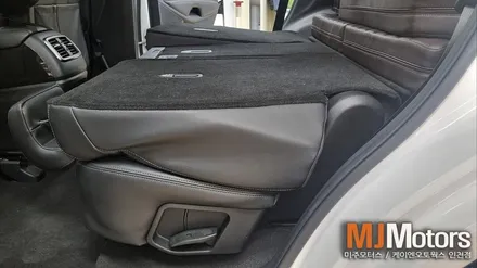 SUV 세미 캠핑카 올 뉴쏘렌토 차량 트렁크라인에 맞춰 뒷자석 폴딩 시트 개조 / 인천, 미추홀