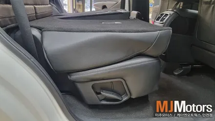 SUV 세미 캠핑카 올 뉴쏘렌토 차량 트렁크라인에 맞춰 뒷자석 폴딩 시트 개조 / 인천, 미추홀