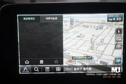 그랜저ig M2C 200A 셋탑 내비 / 안드로이드 카블릿 네비게이션 / 인천, 미추홀