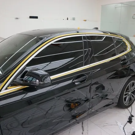 울산 북구 F40 BMW118D 크롬 죽이기로 블랙팩완성 / 울산광역시 북구