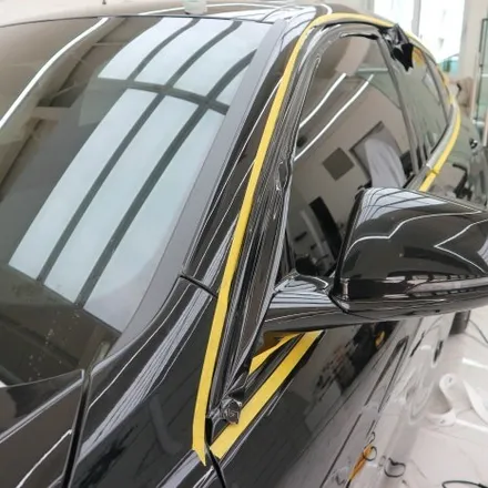 울산 북구 F40 BMW118D 크롬 죽이기로 블랙팩완성 / 울산광역시 북구
