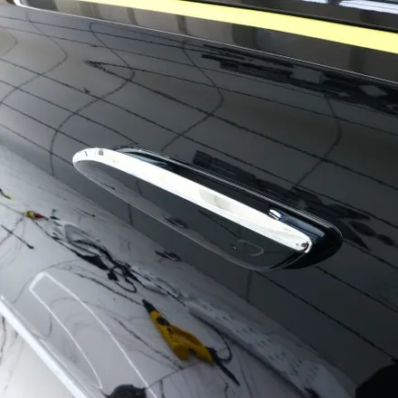 울산랩핑 벤츠 S450 크롬죽이기로 블랙 팩 / 울산광역시 북구