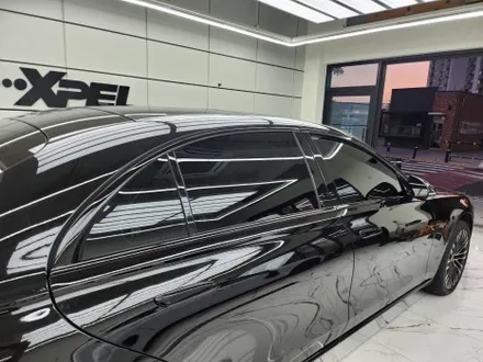 울산랩핑 벤츠 S450 크롬죽이기로 블랙 팩 / 울산광역시 북구