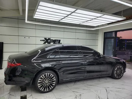 울산랩핑 벤츠 S450 크롬죽이기로 블랙 팩 / 울산광역시 북구