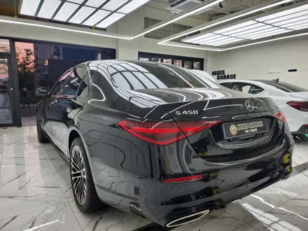 울산랩핑 벤츠 S450 크롬죽이기로 블랙 팩 / 울산광역시 북구