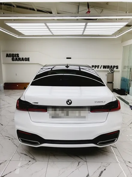 울산전체랩핑 bmw740li 수많은 노하우를 가진 업체 / 울산광역시 북구