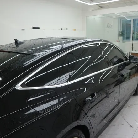 아우디 A7 50TDI 크롬죽이기 시공후기 울산랩핑 / 울산광역시 북구