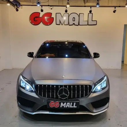 벤츠 c220d amg그레이 전체랩핑! / 김포시 마산동