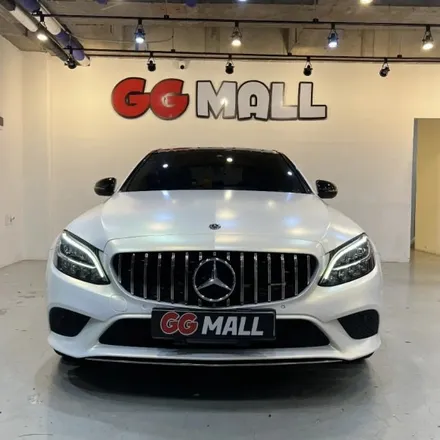 벤츠 c220d 골드 펄 사틴화이트 전체랩핑! / 김포시 마산동