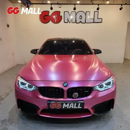 GG MALL / BMW M4 사틴크롬핑크펄 전체랩핑 / 김포시 마산동