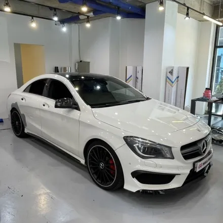 💙벤츠 CLA 45 AMG 차량 GG몰에서 판금 서비스 받고 전체랩핑까지 했어요💙 / 김포시 마산동