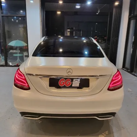 벤츠 c220d 골드 펄 사틴화이트 전체랩핑! 오직 GG몰에서만 / 김포시 마산동
