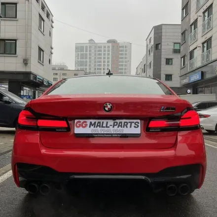 [GGMALL파츠] BMW F90 M5 LCI 프론트립, 사이드립, 컴페티션 스포일러 장착 / 김포시 마산동