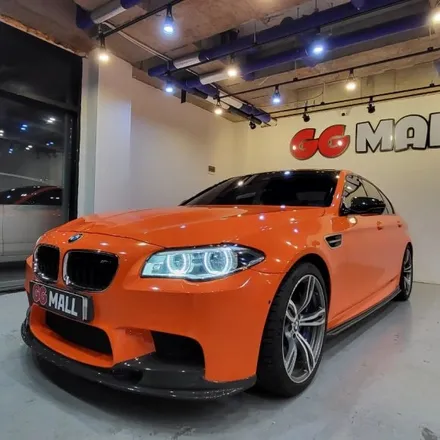 Bmw m5 오렌지 전체랩핑 오직 GG몰 에서 / 김포시 마산동