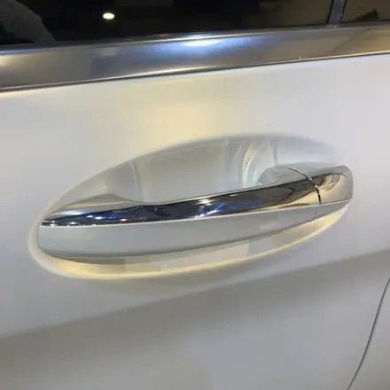 벤츠 c220d 골드 펄 사틴화이트 전체랩핑! / 김포시 마산동