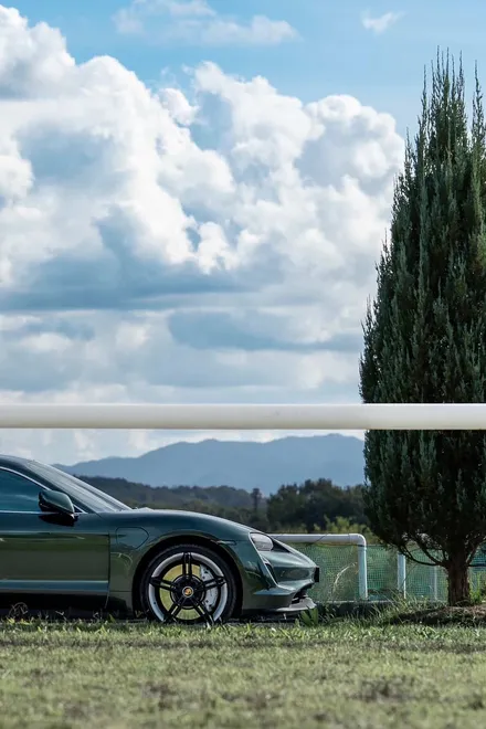 포르쉐 포레스트 그린 porsche forest green 내차에 랩핑하면 어울릴까? / 강남구 역삼동