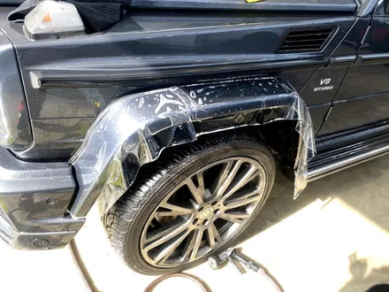 벤츠G 63 amg 사고수리 후 휀더 전체ppf @PPF / 강남구 역삼동