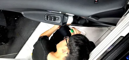 영종도 하늘도시 벤츠 A클래스 썬팅 시공 !
