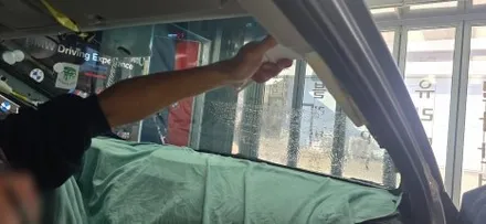 인천 영종도 썬팅 아반떼 레이노F65 필름으로 교체하기