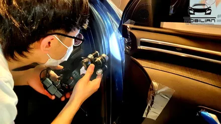 영종도 투싼 NX4 신차작업