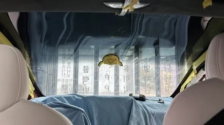 영종도 썬팅/테슬라 모델X 틴팅/레이노S9/영종도 썬팅 전문점 모빌리언!