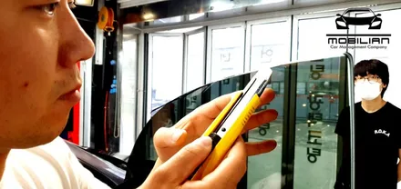 영종도썬팅 테슬라 모델Y 여름을 대비하다