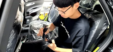 영종도 하늘도시 썬팅 GV70 시공사례 !