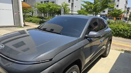 코나 신차 출고 차량 신차검수 무료 진행 / 영종도 썬팅 전문점
